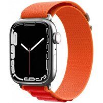 Nylon Alpesi pánt - Apple Watch 42mm / 41mm / 40mm / 38mm - narancssárga-piros