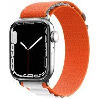 Nylon Alpesi pánt - Apple Watch 42mm / 41mm / 40mm / 38mm - narancssárga-fekete