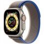 Nylon Trail Loop szíj - Apple Watch 42mm / 41mm / 40mm / 38mm - kék-szürke
