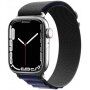 Nylon Alpesi pánt - Apple Watch 42mm / 41mm / 40mm / 38mm - sötétkék