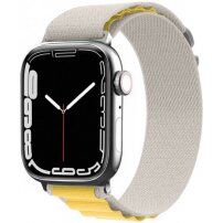 Nylon Alpesi pánt - Apple Watch 42mm / 41mm / 40mm / 38mm - bézs-sárga