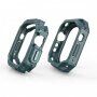 Tartós szénszál mintás tok - Apple Watch Ultra 49mm - petróleum zöld