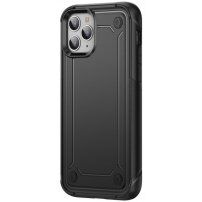 Szuper tartós védőtok - iPhone 12 Pro Max - fekete