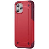 Szuper tartós védőtok - iPhone 12 Pro Max - piros