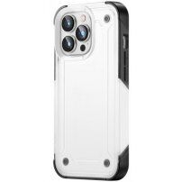 Szuper tartós védőtok - iPhone 14 Pro - fehér