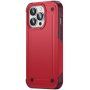 Szuper tartós védőtok - iPhone 14 Pro Max - piros