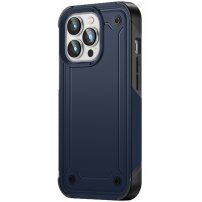 Szuper tartós védőtok - iPhone 14 Pro Max - kék