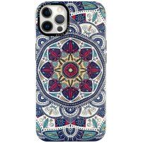 Fényes, mintás tok - iPhone 12 Pro Max - mandala