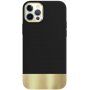 Védő tok fémezett alsó résszel - iPhone 11 Pro Max - fekete