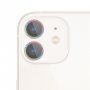 Edzett üveg csillogó keretekkel a kamera lencséjének védelmére - iPhone 11 - szivárvány