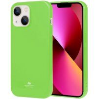 Goospery fényes tok puha műanyagból - iPhone 14 Plus - zöld