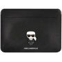 Karl Lagerfeld Saffiano Ikonik tok - iPad Pro 12,9" / MacBook 14"-ig - fekete