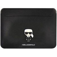 Karl Lagerfeld Saffiano Ikonik tok - MacBook 16"-ig - fekete