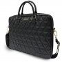 Guess Quilted táska - MacBook 16"-ig - fekete
