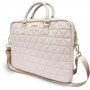 Guess Quilted táska - MacBook 16"-ig - rózsaszín