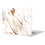 Matt borító - MacBook Air 13" (A1237 / A1304 / A1369 / A1466) - fehér-arany