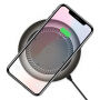 BASEUS vezeték nélküli töltő szellőzéssel iPhone - fekete