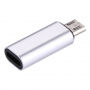 Redukció lightning female -ről micro USB male -re - ezüst