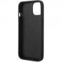 Karl Lagerfeld Glitter Flakes Ikonik csillogó tok - iPhone 14 - fekete