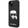 Karl Lagerfeld Karl Head szilikon tok - iPhone 14 Plus - fekete