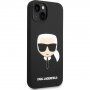 Karl Lagerfeld Karl Head szilikon tok - iPhone 14 Plus - fekete