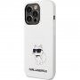 Karl Lagerfeld Choupette NFT szilikon tok - iPhone 14 Pro Max - fehér