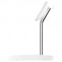 BELKIN BOOST CHARGE PRO 2in1 töltőállvány 15W MagSafe-vel iPhone számára / Airpods - fehér
