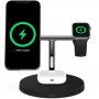 BELKIN BOOST CHARGE PRO 3in1 töltőállomás 15W MagSafe-vel - fekete