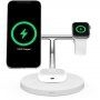 BELKIN BOOST CHARGE PRO 3in1 töltőállomás 15W MagSafe-vel - fehér