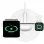 BELKIN BOOST CHARGE PRO 3in1 töltőállomás 15W MagSafe-vel - fehér