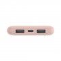 BELKIN BOOST CHARGE power bank / külső akkumulátor - 2x USB / USB-C - 10 000 mAh - rózsaszín