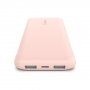 BELKIN BOOST CHARGE power bank / külső akkumulátor - 2x USB / USB-C - 10 000 mAh - rózsaszín