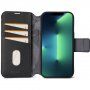 Decoded Detachable Wallet 2in1 levehető flip cover tok - iPhone 14 - fekete