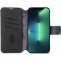 Decoded Detachable Wallet 2in1 levehető flip cover tok - iPhone 14 Pro - fekete