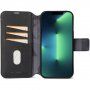 Decoded Detachable Wallet 2in1 levehető flip cover tok - iPhone 14 Pro - fekete