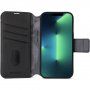 Decoded Detachable Wallet 2in1 levehető flip cover tok - iPhone 14 Plus - fekete