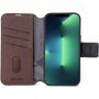 Decoded Detachable Wallet 2in1 levehető flip cover tok - iPhone 14 Plus - barna