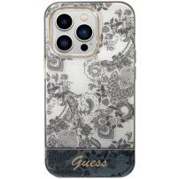 Guess Toile De Jouy tok - iPhone 14 Pro Max - szürke