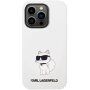 Karl Lagerfeld Choupette NFT szilikon tok - iPhone 14 Pro Max - fehér