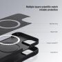 NILLKIN CamShield Silky Magnetic szilikon tok MagSafe-vel - iPhone 14 Plus - fekete