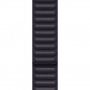 Eredeti Apple bőr szíj - Apple Watch 42mm / 41mm / 40mm / 38mm - S/M - sötét lila