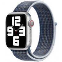 Eredeti Apple körpánt - Apple Watch 42mm / 41mm / 40mm / 38mm - viharfelhő kék