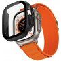 PanzerGlass™ Full Protection tok edzett üveggel - Apple Watch Ultra 49mm - fekete