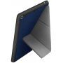 UNIQ Transforma Rigor borító állvánnyal origami és Apple Pencil tárolóval - iPad 10,2" (2019-2021) - sötétkék