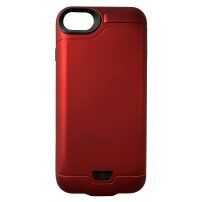 Tok külső akkumulátorral - iPhone 6 / 6S / 7 / 8 / SE (2020/2022) - 5 000 mAh - piros
