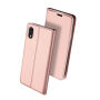 DUX DUCIS flip cover tok iPhone XR - rózsaszín-arany