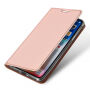 DUX DUCIS flip cover tok iPhone XR - rózsaszín-arany