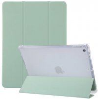 Smart borító állvánnyal és tárolóval Apple Pencil - iPad 10,2" (2019-2021) - világos zöld