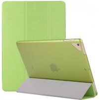 Selyem borító alvás funkcióval - iPad 10,2" (2019-2021) / Air 3 (2019) / Pro 10,5" - zöld