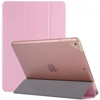 Selyem borító alvás funkcióval - iPad 10,2" (2019-2021) / Air 3 (2019) / Pro 10,5" - rózsaszín